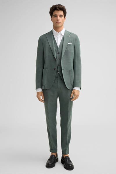 Combinatiepantalon Luis, medium groen