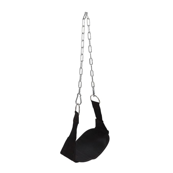 Ceinture lestée avec chaîne épaisse pour musculation et tractions, haltérophilie et dynamophilie gray