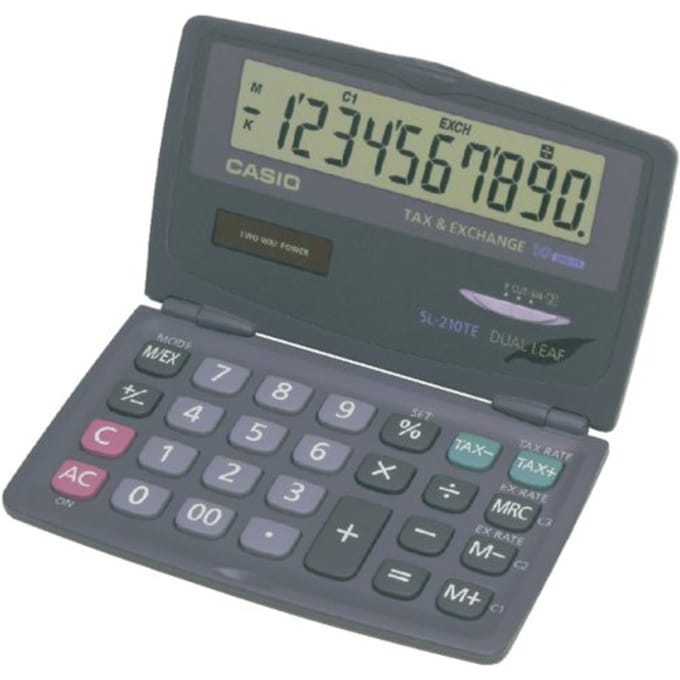 Rekenmachine casio sl-210te