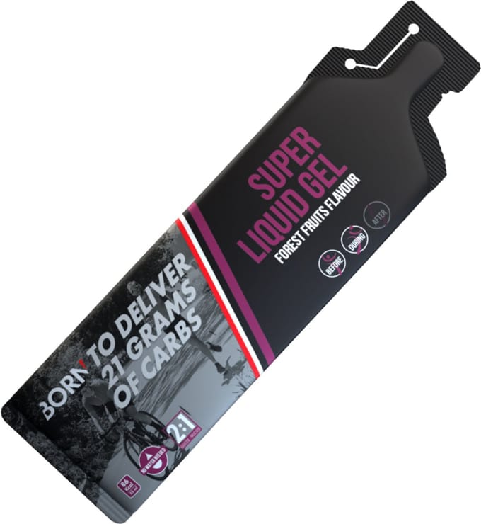 BORN SUPER LIQUID GEL FOREST FRUITS BOX 12 stuks