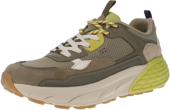 Jeep JM51091A Groove Mesh - Heren Sneaker - 105-Sage