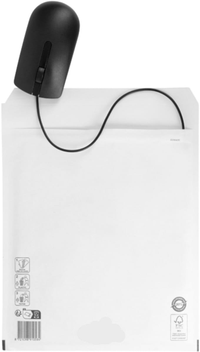 E15 Luchtkussen Enveloppen – 220 x 260 mm – 100 Stuks – Bubbel Enveloppen