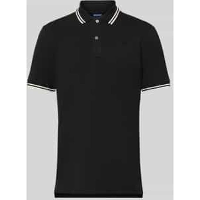 G-STAR Dunda slim stripe polo s\s Heren Poloshirt - dk black