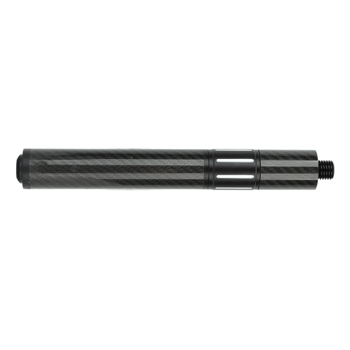 Rallonge de queue de billard télescopique en fibre de carbone pour jouer black