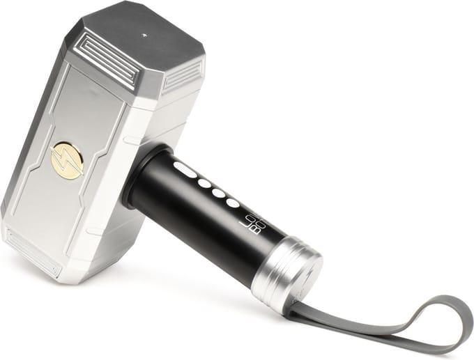 XR Brands - Thunder Stroker Zuigende Masturbator - Zilver&Zwart