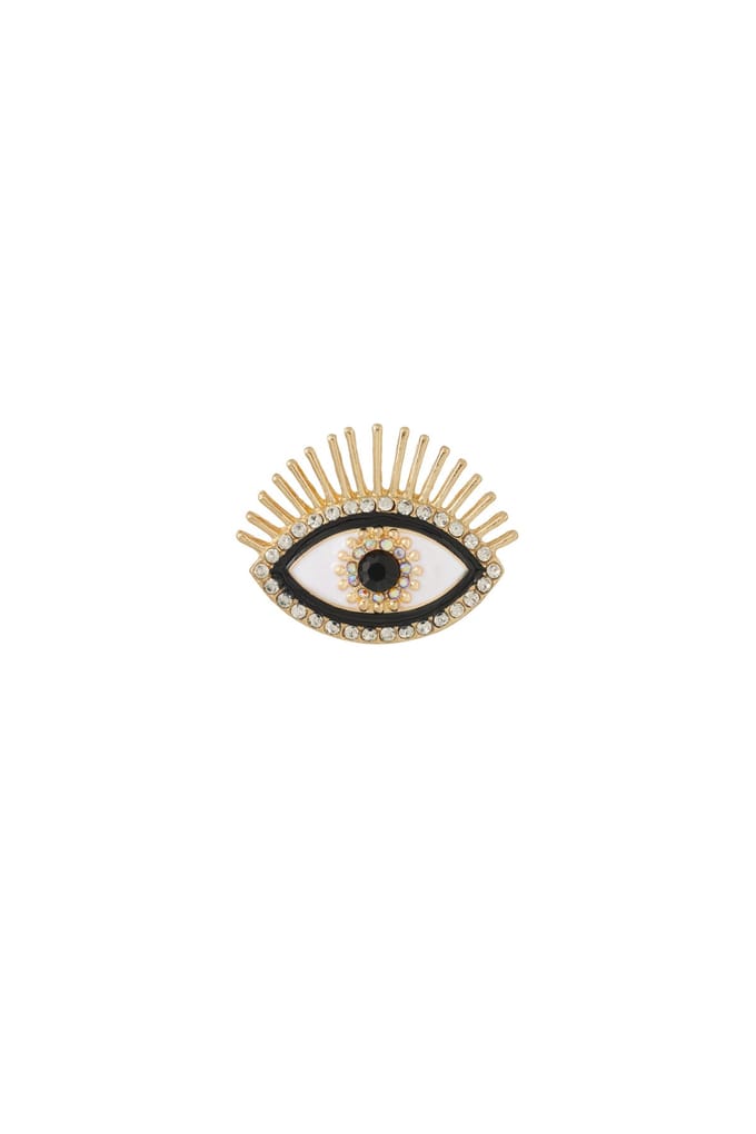 Allure Eye Pin - Goldfarben / Edelstahl
