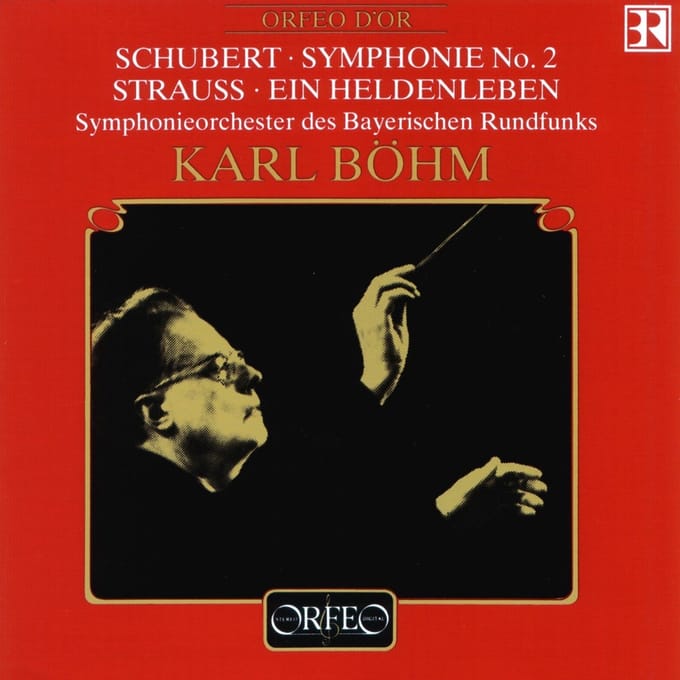 Symphonieorchester Des Bayerischen Rundfunks, Karl Böhm - Böhm|Schubert-Symphonie No.2 | Strauss -Ein Heldenleben (CD)