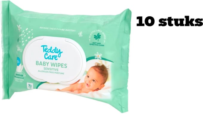 Teddycare babydoekjes 10x90 stuks