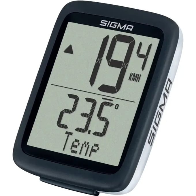 Sigma - Fietscomputer BC 10.0 WL ATS - Draadloos, met temperatuurweergave, waterdicht
