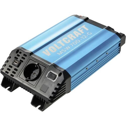 VOLTCRAFT MSW 700-12-G Omvormer 700 W 12 V/DC - 230 V/AC Gemodificeerde sinusvorm