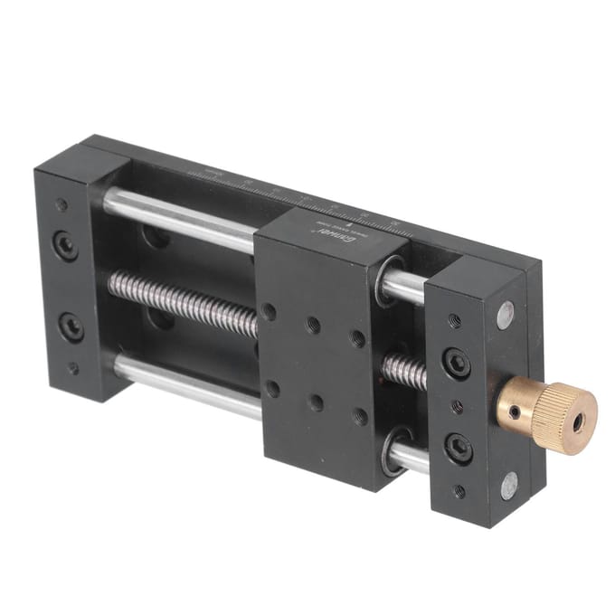 Lineaire Podium Actuator Handmatige Schuiftafel Aluminiumlegering Hoge Nauwkeurigheid met Basis