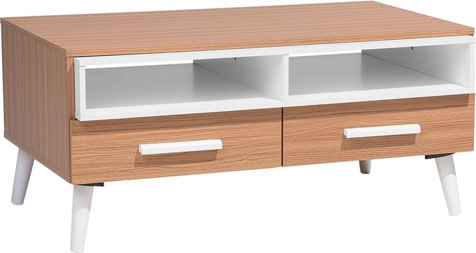 ALLOA - Salontafel - Lichte houtkleur - Spaanplaat