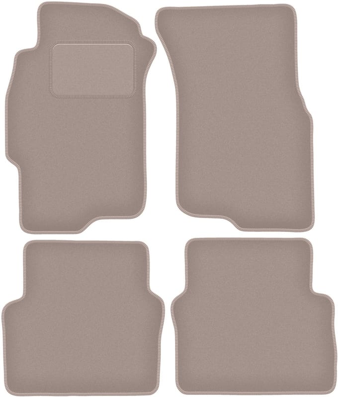 Beige veloursmatten voor: Rover 400/45 sedan (1998-2005)