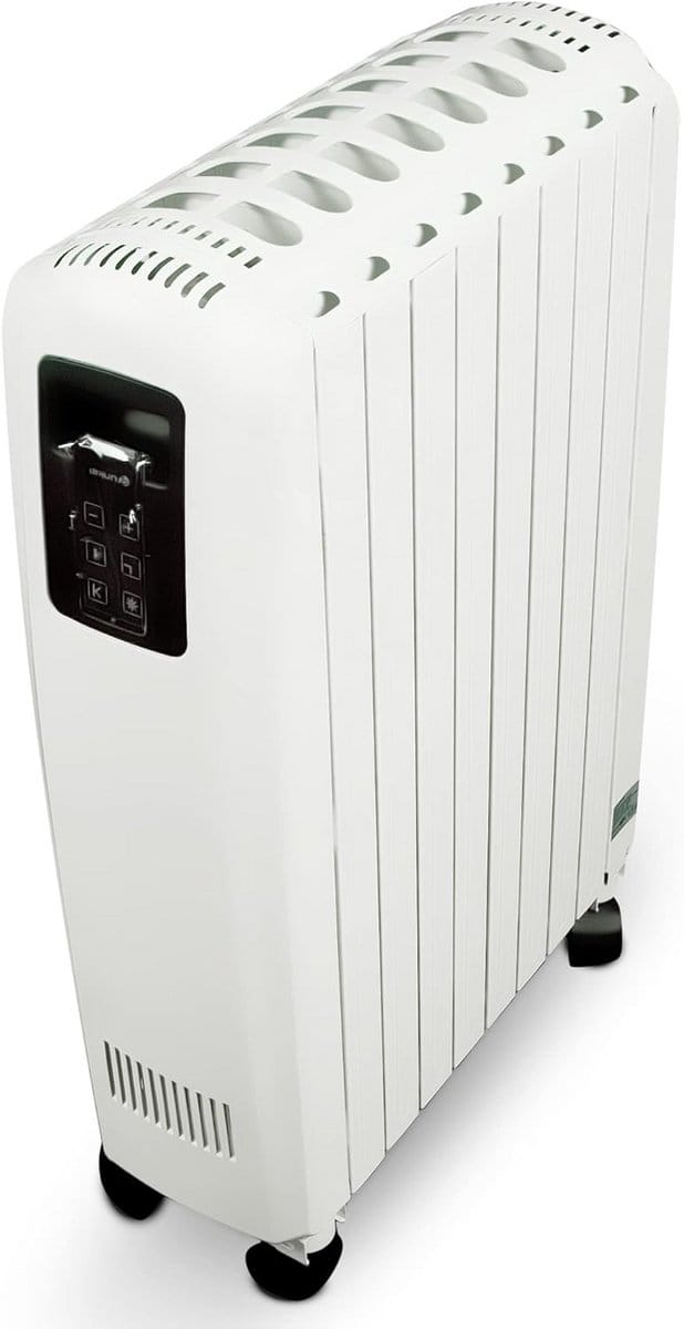 Digitale Olie Radiator met 8 Elementen en Slimme Thermostaat 2000W
