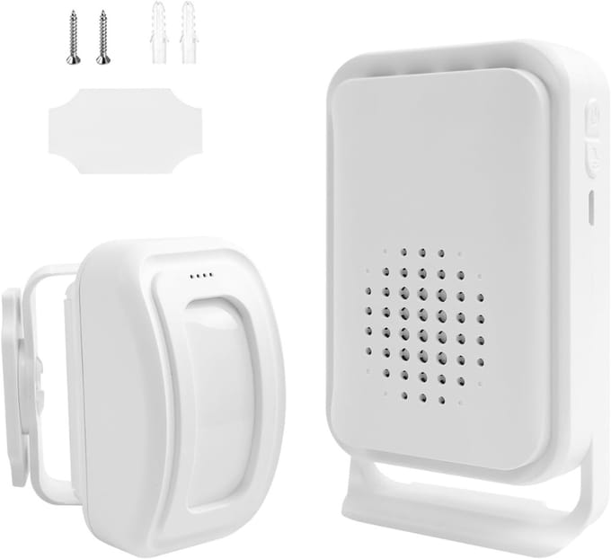 White-Label® Opritverklikker - Entreemelder - Doorgangsmelder - Beveiliging