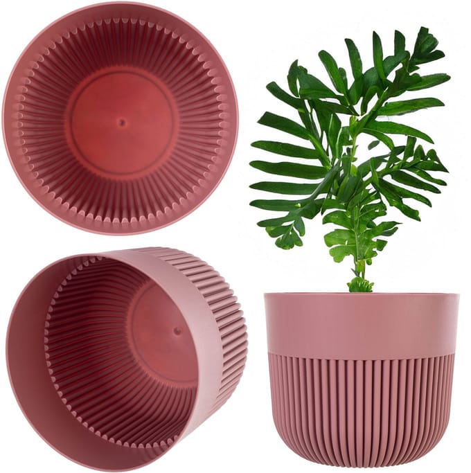 KADAX Alia Bloempot 15 poederroze <10> K16445