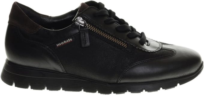 Mephisto Mobils - DONIA SILK - Lage sneakersDames sneakers - Kleur: Zwart - Maat: 39
