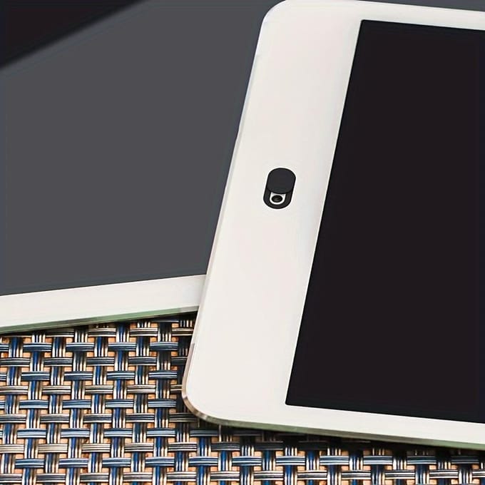 6 stuks Mobiele Telefoon Computer Camera Privacy Beschermhoes zwart