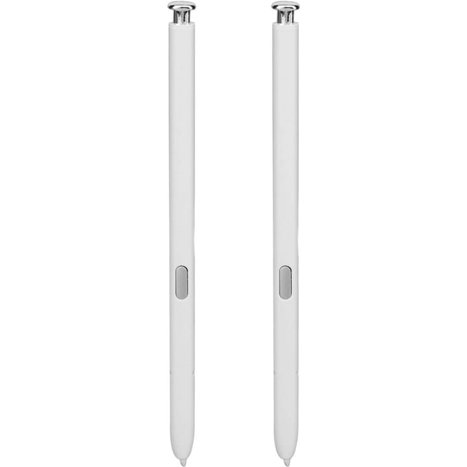Mobiele Telefoon Touch Pen met Reservepunt Touchscreen Stylus Pen Vervanging voor SAMSUNG Galaxy Note 10 wit