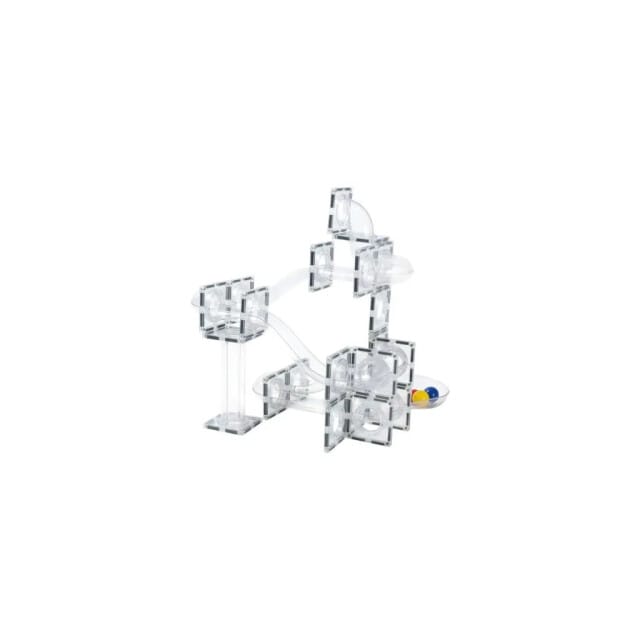 MNTL Magnetic tiles knikkerbaan 120-delig transparant