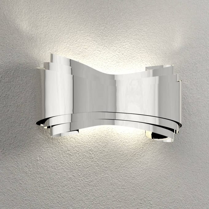 Selène Wandlamp Ionica, chroom