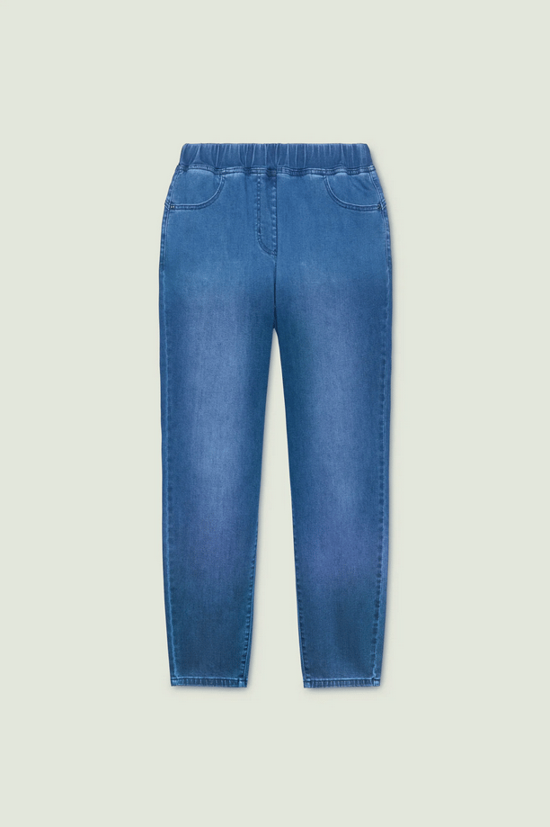 jeggins vrouw blauw