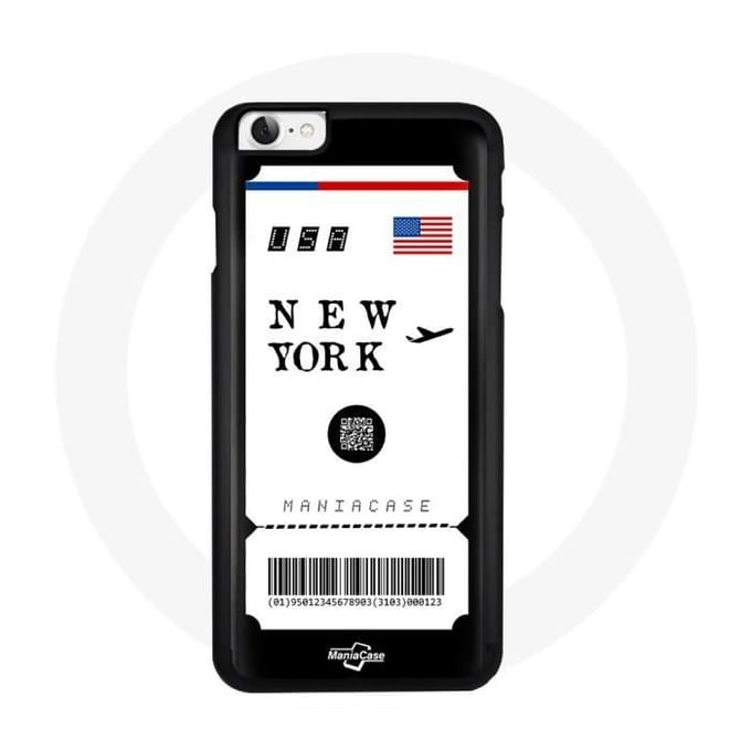 Coque Iphone SE Billet d'avion New York