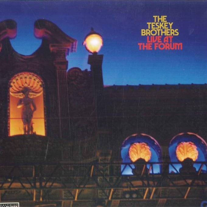 LP-plaat TESKEY BROTHERS - Live At The Forum GLS028001 Glassnote 2020 VS Soul/Funk blue