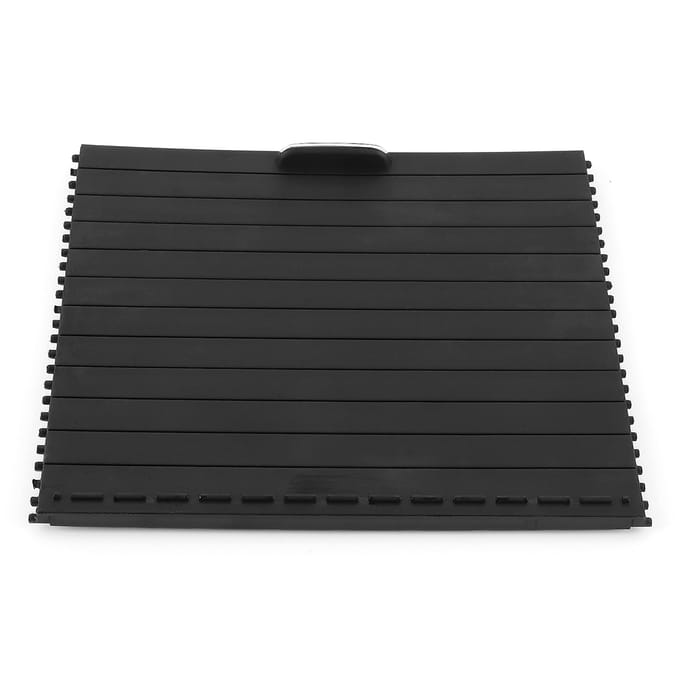 Zwarte Middenconsole Rolgordijn Afdekking 1666805802 Geschikt voor Mercedes Benz ML GL GLS GLE W166 black