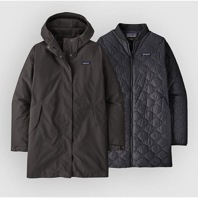 Patagonia Heyes Peak 3-In-1 Parka zwart