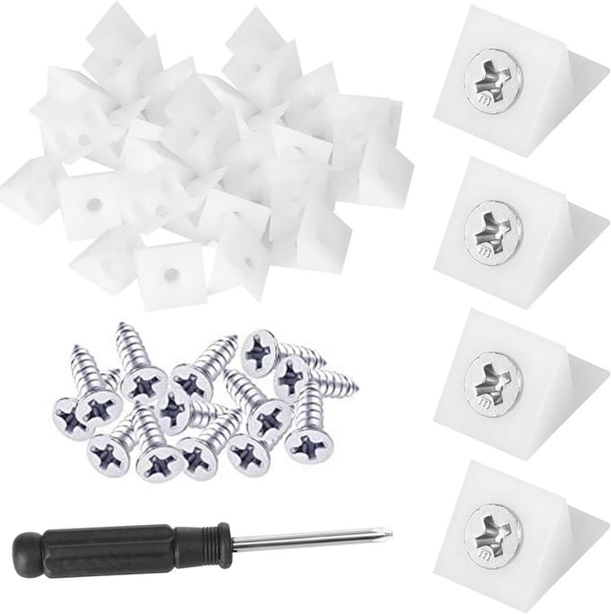Solidchoice - 60-delige Lade Reparatie Kit met Schroeven en Steunen