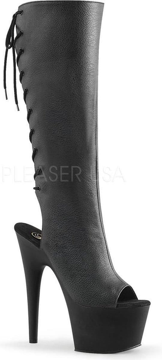 Pleaser Laarzen -38 Shoes- ADORE-2018 US 8 Zwart