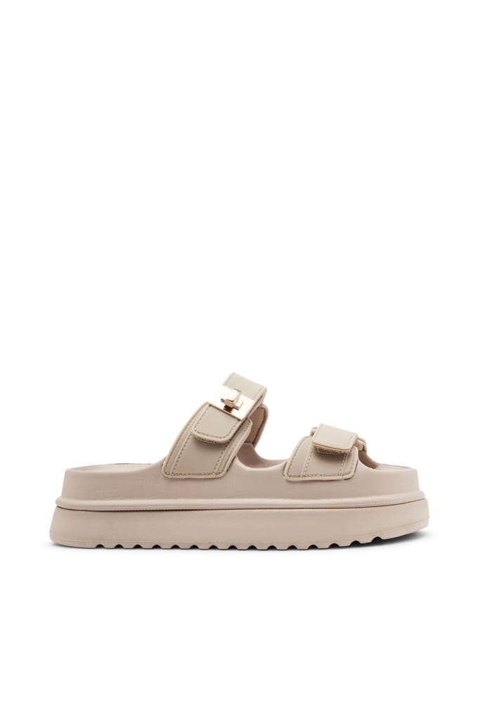 Steve Madden Bigschmona-j Sandals Natural Maat: 41 | Sandalen Outlet | Dames | Beige