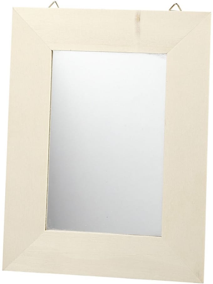 Creativ Company Mirror with Wooden Frame