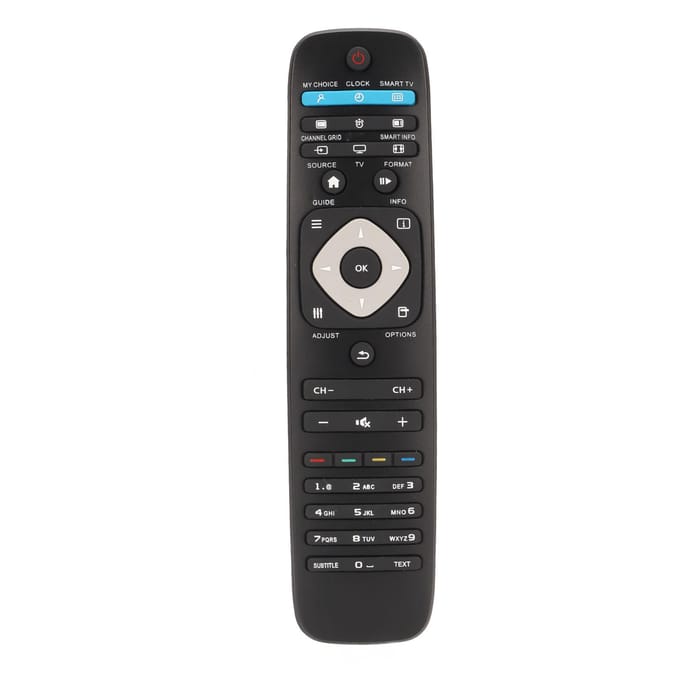 Télécommande de remplacement multifonction pour téléviseur intelligent MBE423 gray
