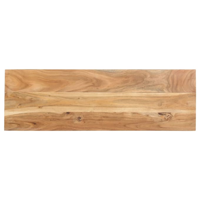 vidaXL - Wandtafel - 110x35x75 - cm - massief - acaciahout