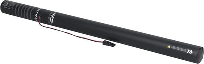 Confetti Kanon Elektrisch Showgear 80cm PRO Zwart