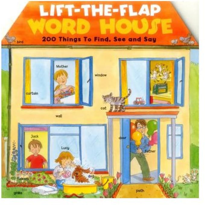 Lift-The-Flap Word House - Jan Lewis