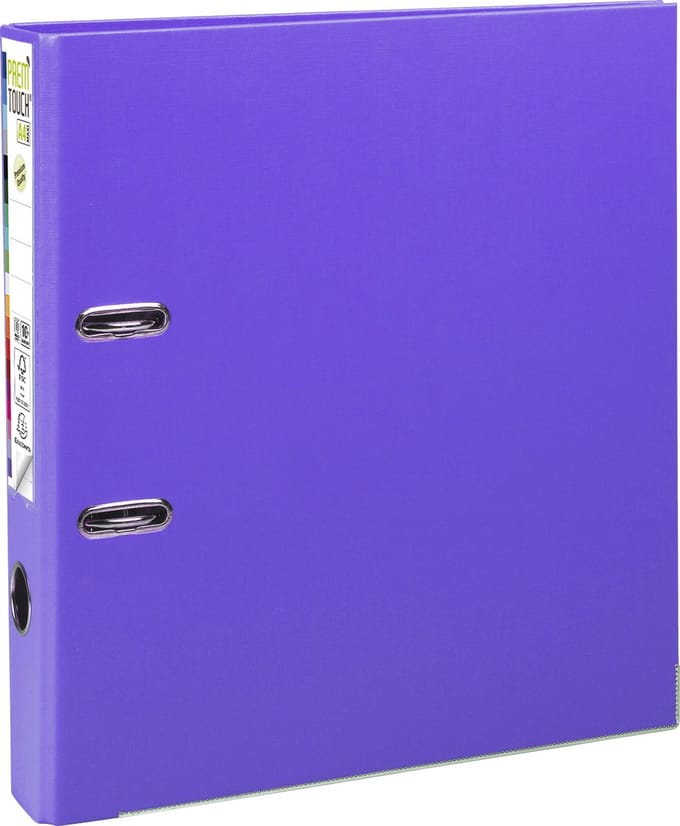 Exacompta 10x Prem'Touch® PP Ordner met hefboom - Rug 50mm - A4 maxi - Paars - 53157E
