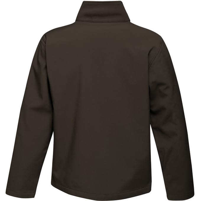 Regatta Opmerkelijk Heren Ablaze Afdrukbaar Soft Shell-jasje (Zwart/Klassiek Rood)