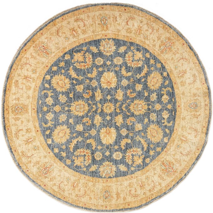 Vloerkleed Cemile rond wol | Hadorn