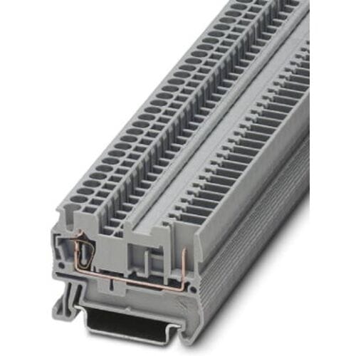 Phoenix Contact 3040012 Doorgangsklem 5.2 mm Spanveer Grijs 50 stuk(s)