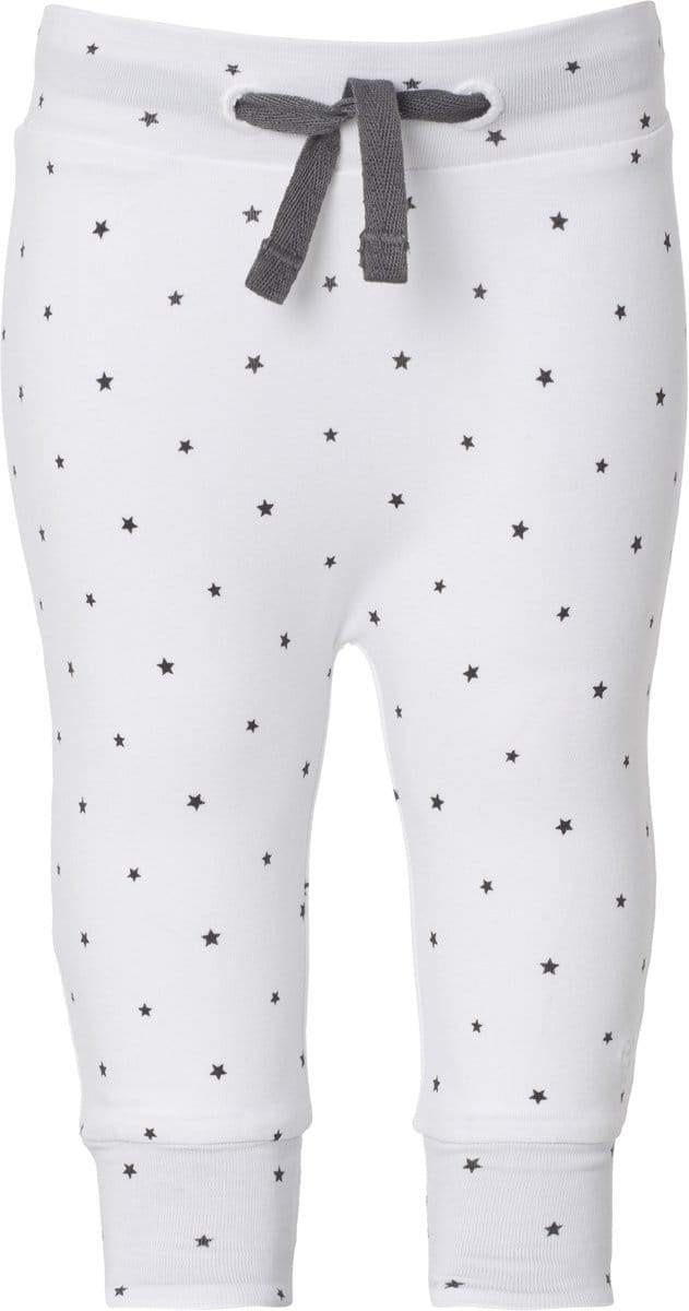 Noppies Pants jrsy comfort Bo - White - Maat 68