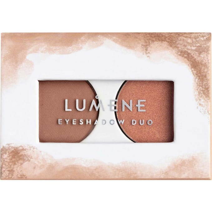 Lumene Bright Eyes Eyeshadow Duo 04 Fresh Autumn 3 g