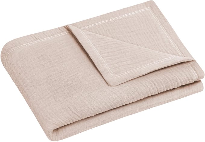 Julius Zöllner Muslin Wiegdeken - Sand - 70×100 cm