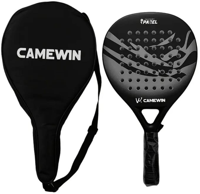 Nivard Padel Racket - Padelrackets - Padelracket - Grijs