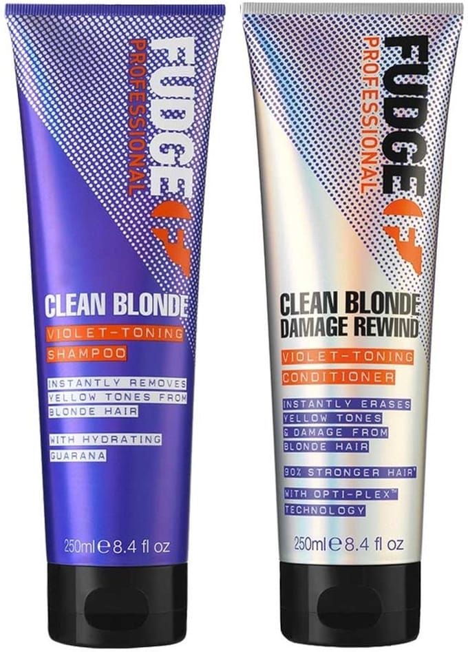 Fudge - Clean Blonde Violet Duo Pack - 2x250ml