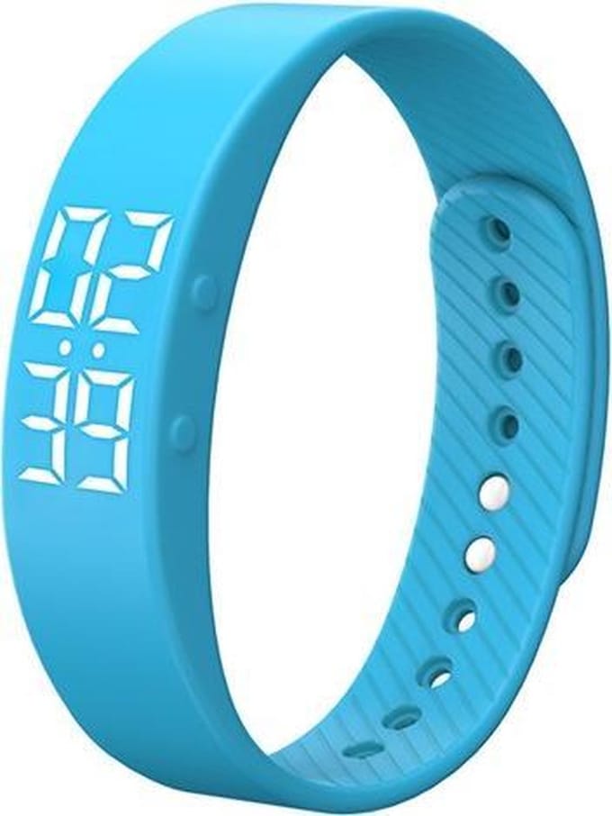 Activity Tracker Kinderen - Smartband - Sporthorloge Kids - Blauw