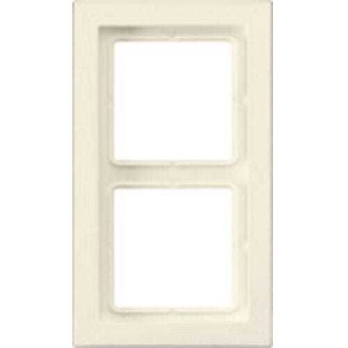 Jung LSD982W Afdekking Frame 2-voudig Crème-wit 1 stuk(s)