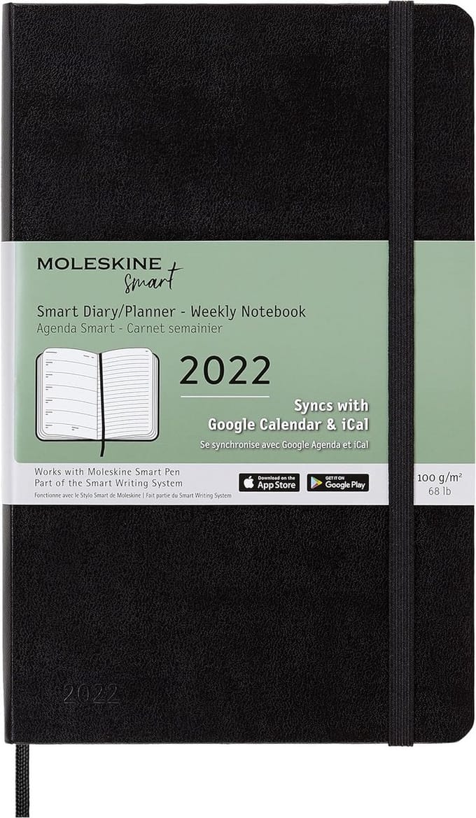 Digitale Agenda 12 Maanden - Weekplanner met Harde Kaft 13x21 cm